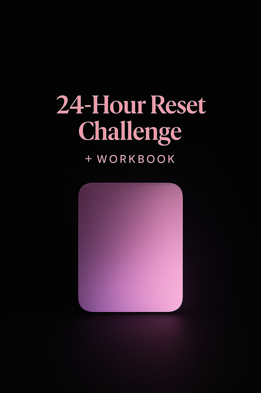 24-Hour Reset Challenge -  Guided Workbook & Action System | Creovate Reset Series