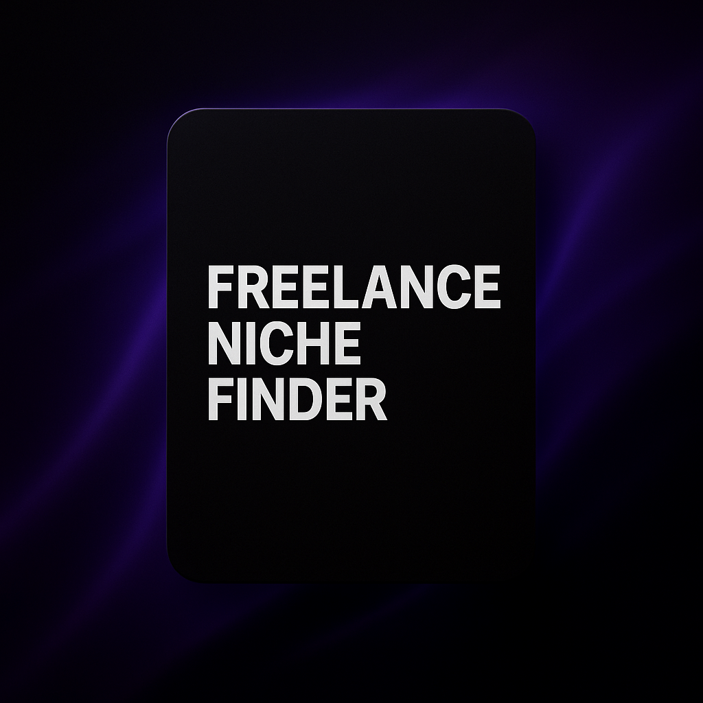 Freelance Niche Finder -  Lightning Blueprint
