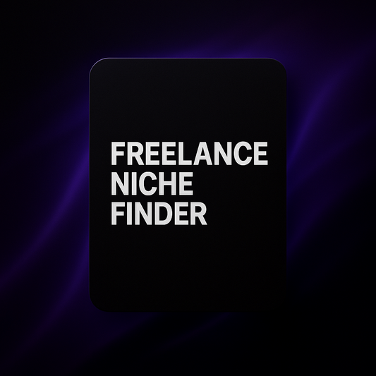 Freelance Niche Finder -  Lightning Blueprint